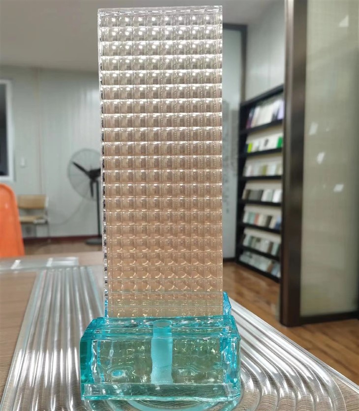 Coloured Patterned Glass